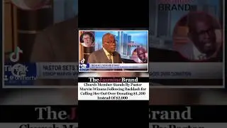 This Did NOT Help Marvin Winans. #marvinwinans #tithing #church #blackchurch  #blacktiktok #tiktok