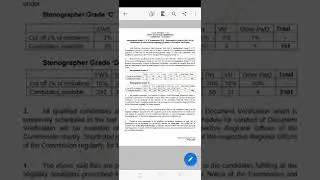 SSC stenographer grade C and D 2019 skill test result
