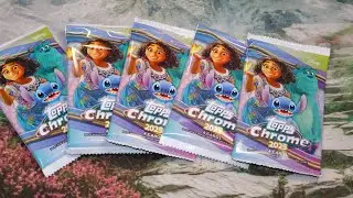 2025 Topps Chrome Disney Packs