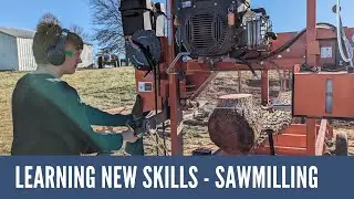 Wood-Mizer Sawmill Lessons: Teaching My Son the Art of Lumber Making