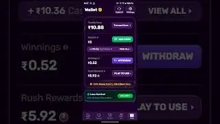 Recover your loosing money from @Rushapk #rushgame #money