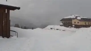 Passo Rolle 120 cm di neve fresca. PassoRolle nevefresca