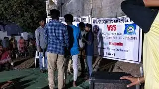 NSS WINTER CAMP( SKIT ON CHILD MARRIAGES)