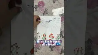 Firstcry unboxing in 60% off #firstcry #kidsfashion #haul #meesho #fashionhaul #onlineshopping