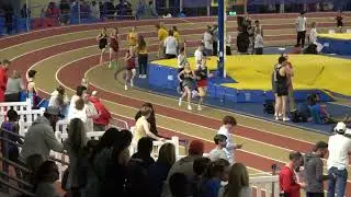 Girls 1600 Meter Run Heat 3 Last Chance Invitational #1 Indoor Track Meet 2026 Birmingham Crossplex