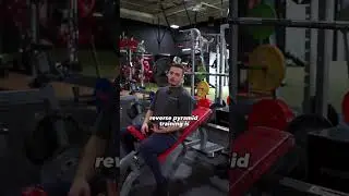 REVERSE PYRAMID TRAINING #gym #bodybuilding #physique #workout #fitness #resistancetraining