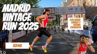 Madrid Vintage Run 2025 | 32:45 con Laura Luengo y Fatima Ouhaddou