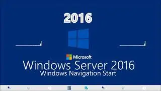 Windows Server 2016 Windows Navigation Start