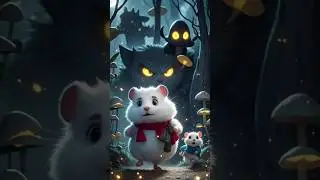 Cute Hamster Protects Baby 🐹✨ | Animated Short #shorts #animation #cartoon