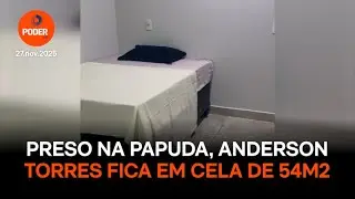 Preso na Papuda, Anderson Torres fica em cela especial de 54m²