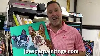 Joe Dietl Pop-Art Pet Portraits