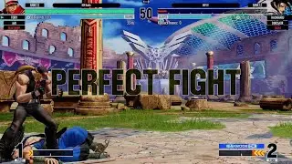 KOF XV_ Casual Matches with Blue Mary & Terry vs. Darli, Haohmaru & Dinosaur
