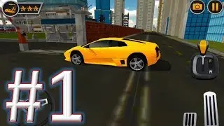 Smart Car Parking Crane Driver 3D Sim: Multi Level #challenge 1 gameplay (android & ios)