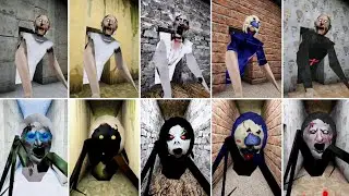 Granny Latest Update Horror Games Atmosphere Sewer Escape With Granny And Spider Mom | Granny Mod