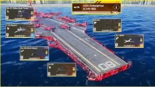 USS Enterprise With Expensive Powerful Equipment in Action 🔥 Morden warships #mwpartner #gameplay