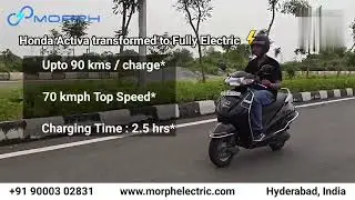 Petrol to Electric: The Activa Conversion You Need to See! Morph Electric