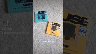 MUSE albums unboxing 🩵💛 #bts #btsmerch #btscollection #btscollector #jimin #parkjimin #btsjimin
