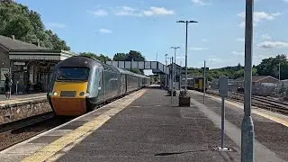 Trains at par on the gwr mainline 