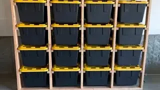 Tote storage unit assembly instructions