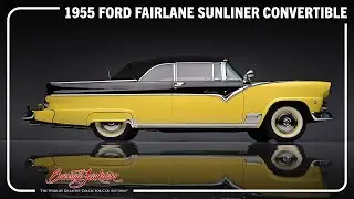 1955 Ford Fairlane Sunliner Convertible - BARRETT-JACKSON 2024 PALM BEACH AUCTION