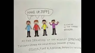 A New Fan Drawing I did for all Classic Wiggles Fans! (Final video for 2025)