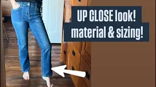 luvamia High Waisted Bootcut Jeans #Review Flattering, Stylish & All-Day Comfort