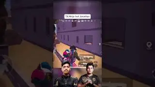 Ninja vs Jonathan 1vs1 😨😨😨 #esports #jonathan #ninja #bgmi #shorts