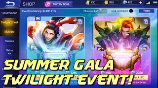 Summer Gala Event | Free Skin Conformed | Giveaway | Mobile Legends