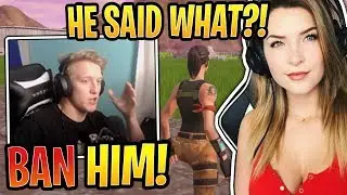 Tfue Bans Fan for Dirty Talk About KittyPlays! - Fortnite Best and Funny Moments