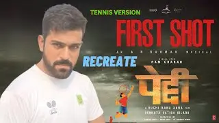 Peddi First Shot glimpse | RAM CHARAN | AR RAHMAN || FAN MADE RECREATION