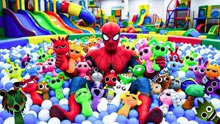 Spider Man Discovers Dozens of Sprunki 👀  Real Life