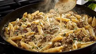 Simple one-Pot Ground Beef Pasta Recipe:Perfect Weeknight Dinner