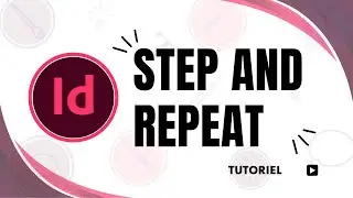🔁 How to Step and Repeat in InDesign