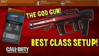 THE GOD GUN! R3KT BEST CLASS SETUP In Infinite Warfare! FLAWLESS 40-0 GAMEPLAY!