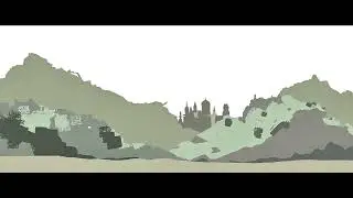 Meteor City painting Timelapse 
