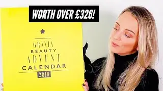 GRAZIA BEAUTY ADVENT CALENDAR 2019 UNBOXING