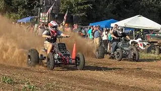 Atv and sxs drag race mudding for the military 2025