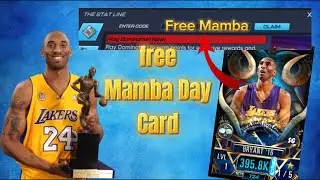 It’s Mamba Day and 2K surprised as with a FREE KOBE BRYANT CODE, REDEEM NOW! #nba2kmobile