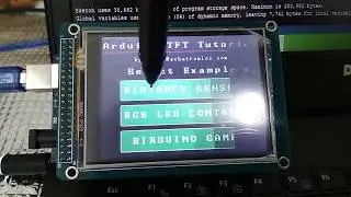 3.2 inch TFT touch screen (SSD1289)