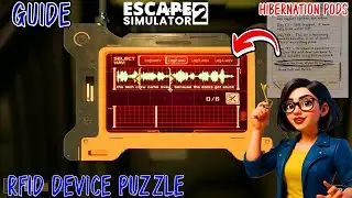 Головоломка с RFID-устройством для Escape Simulator 2 Hibernation Pods