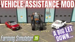 VEHICLE ASSISTANCE SYSTEM MOD - Farming Simulator 25