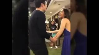Joshua Garcia and Julia Barretto slow danced to the 'Beauty and the Beast' theme song.