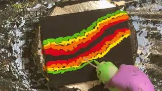 Rainbow swipe #10