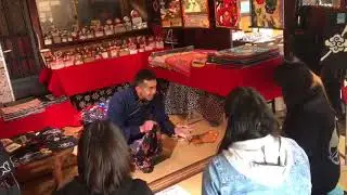 風呂敷講座 睦月編 Part1 福島県いわき市中之作 2018年1月14日