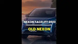 सभी को करेगी चारो खाने चित्त | Tata Nexon Facelift 2023 vs Tata Nexon #shortfeed #shorts #viral