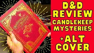 D&D Candlekeep Mysteries Adventure Book Review + Alt Cover Art!