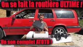 Se faire la Volvo 850 break parfaite ! Je TESTE une sono complète ATOTO !