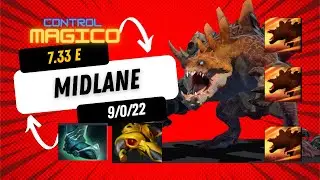 7.33e ✅Primal Beast Mid  Full Control - Dota 2 Guia Completa COmo JUGAR ?#4 🔥 #dota2