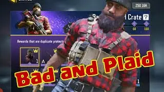 *NEW*BAD AND PLAID crate with RAYNES BUNYAN in Cod mobile Codm