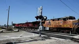 UP 7682 East - Franklin Park, IL
